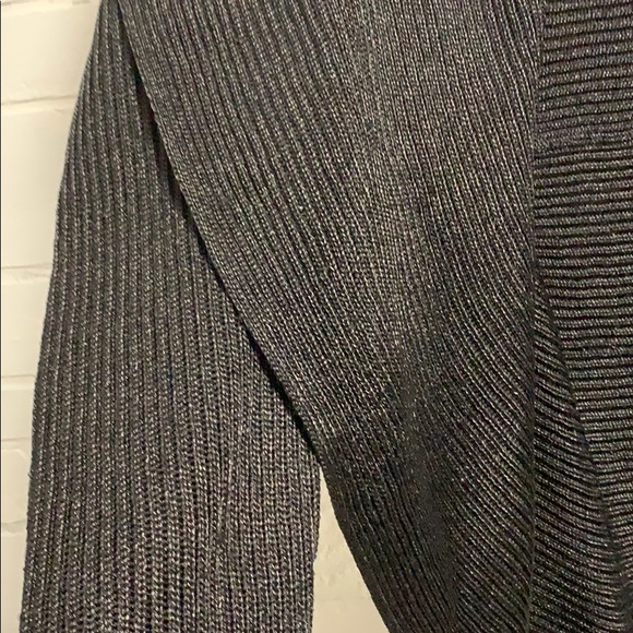 Ralph Lauren Black Label Metallic Cardigan Large - Picture 4 of 9